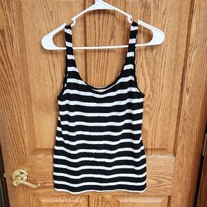 Chic Striped Women's Tank Top